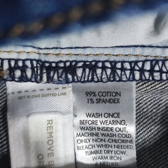 LOFT Ann Taylor Jeans women's size 4 P  curvy straight ink blue colour - Picture 7 of 14